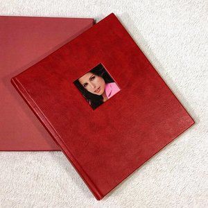 New Leather Bound Photo Album Book Sketchbook
